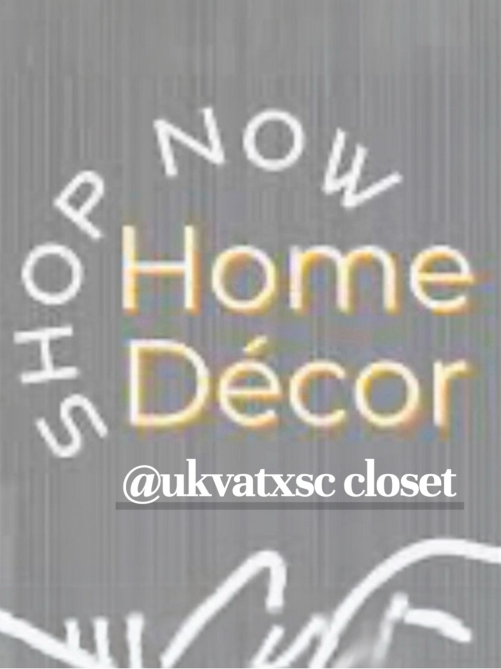 ✨Home Accents & Decor✨